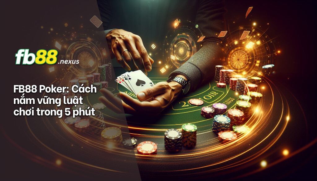 Luật Chơi Poker FB88 - Hướng Dẫn Chi Tiết Nhất Năm 2025 4 Fb88 poker cách năm vững luật chơi trong 5 phút